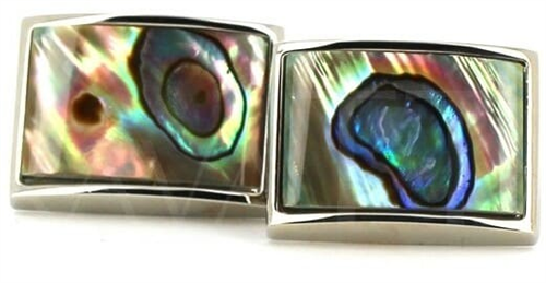 Gemelli in madreperla multicolore II