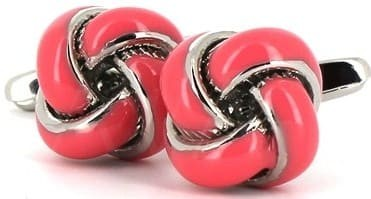 Gemelli Nodi Rosa Chiaro