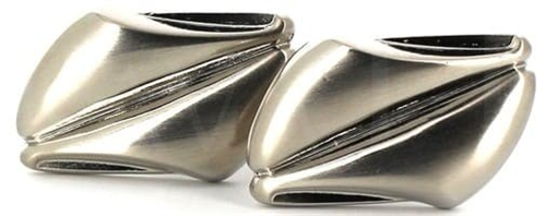 Gemelli Argento Righe Centrali