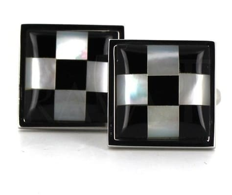 Gemelli Scacchiera Bianco-Nero