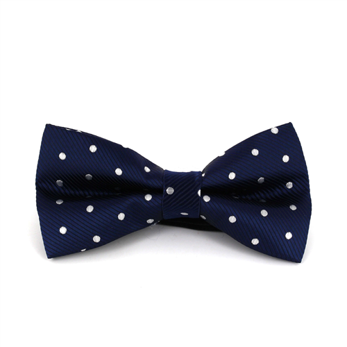 Papillon Blu a Pois Bianchi