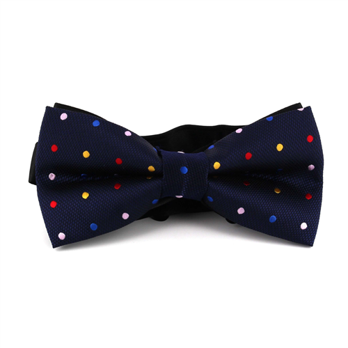 Papillon Blu a Pois Multicolore