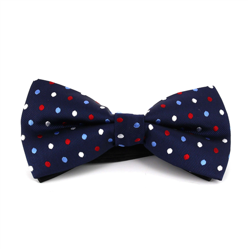 Papillon Blu a Pois Multicolore