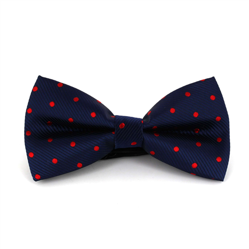 Papillon Blu a Pois Rossi