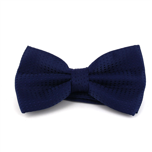 Papillon Blu Navy a Pois Blu Navy