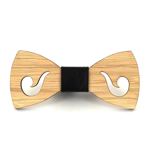 Papillon in Bambù Vuoto a Forma di Pipa da Fumo