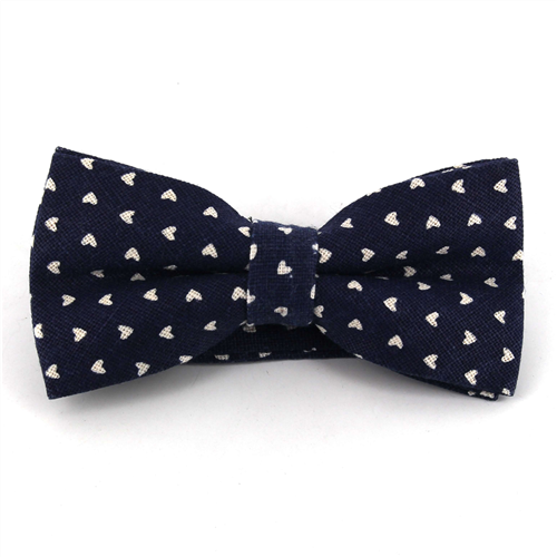 Papillon Cuori Blu Scuro