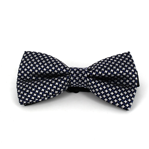 Papillon Croci Blu e Argento