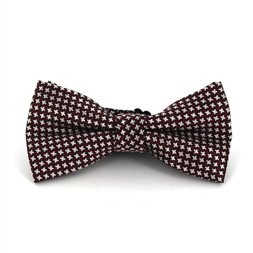 Papillon Croci Granato e Argento