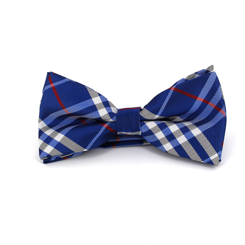 Papillon a Quadri Scozzesi Blu