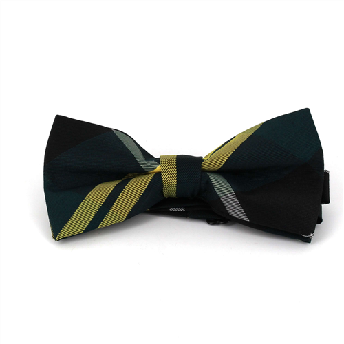 Papillon a quadri scozzesi nero e verde