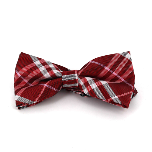 Papillon a quadri scozzesi rossi