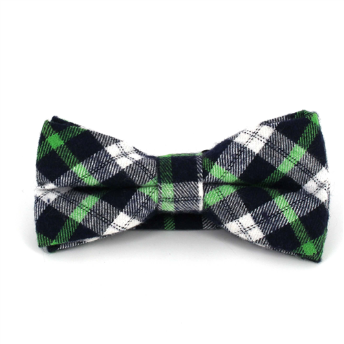 Papillon a Quadri Scozzesi Verde e Blu