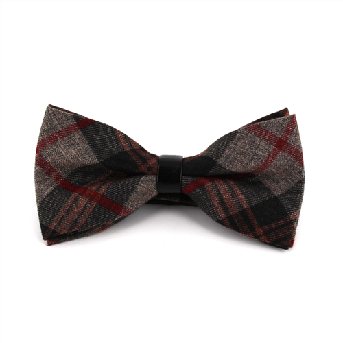 Papillon Tartan e Pelle