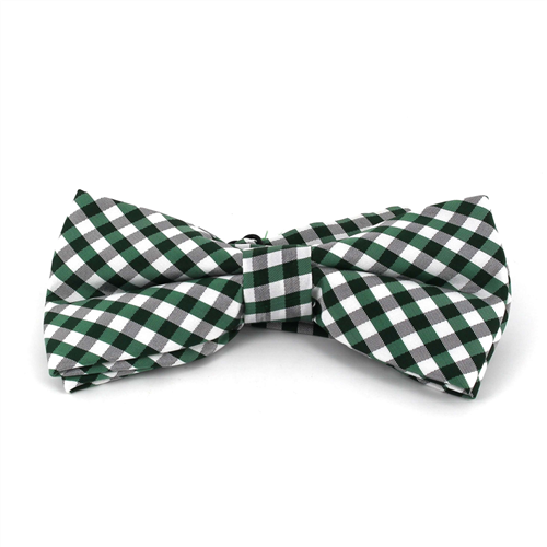Papillon a Quadretti Vichy Verde e Bianco
