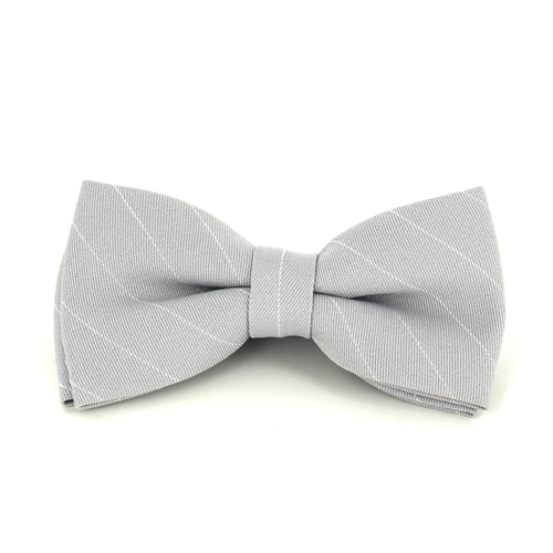 Papillon Grigio Chiaro a Righe Bianche