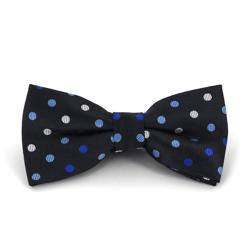 Papillon Grigio a Pois Multicolore