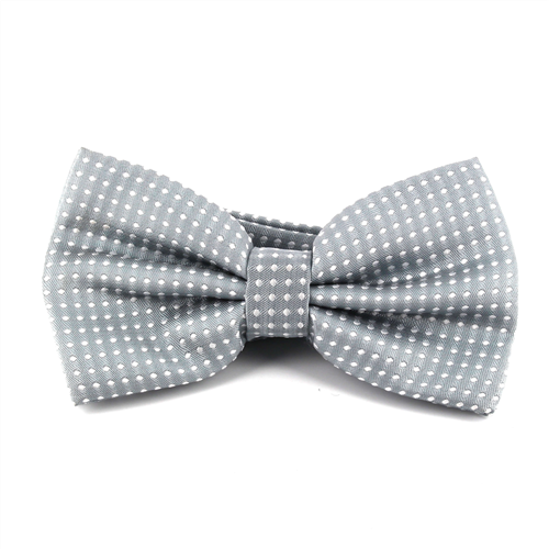 Papillon Grigio a Pois Bianchi