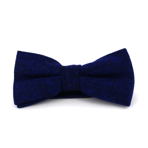 Papillon in Lana Mélange Blu