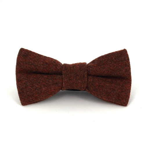 Papillon in Lana Mélange Marrone