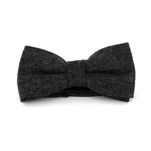 Papillon in Lana Mélange Nero