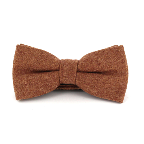 Papillon in Lana Liscia Marrone