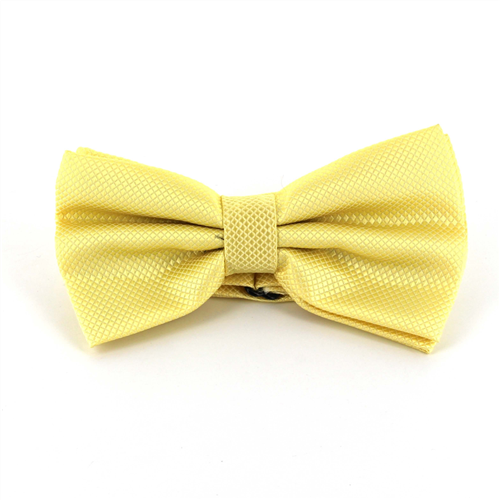 Papillon a Quadretti Giallo Chiaro