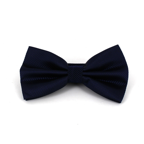 Papillon a quadretti blu scuro
