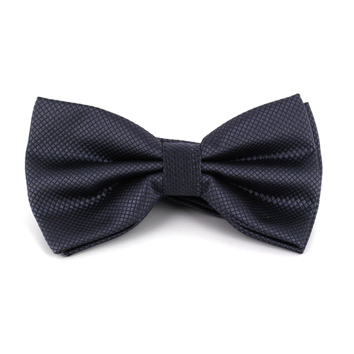 Papillon a Quadretti Grigio Scuro