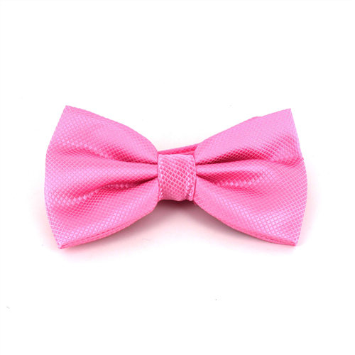 Papillon a quadretti rosa liscio