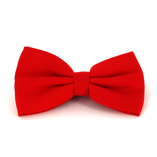 Papillon liscio a spiga rosso