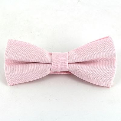 Papillon tinta unita Oxford Rosa Chiaro