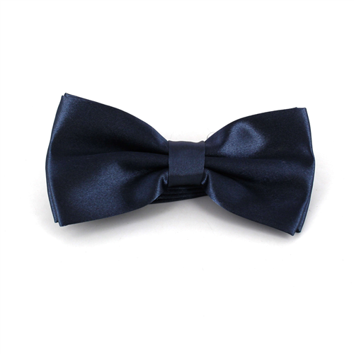 Papillon in Satin Grigio Scuro