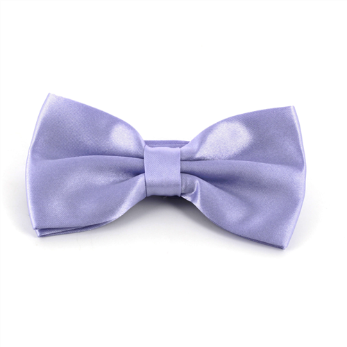 Papillon in raso liscio malva