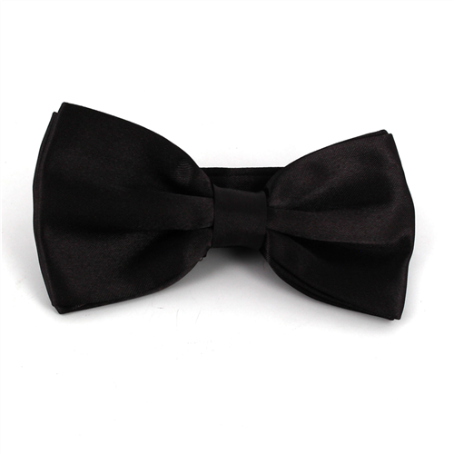 Papillon in Satin Nero Liscio