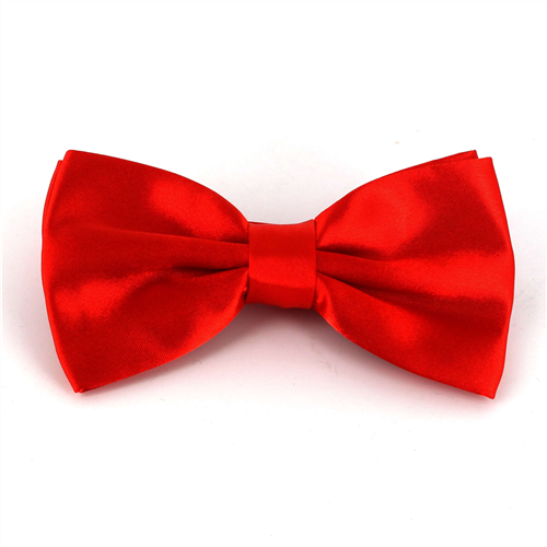 Papillon in Satin Rosso Chiaro