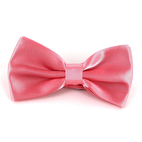 Papillon in Raso Rosa Corallo