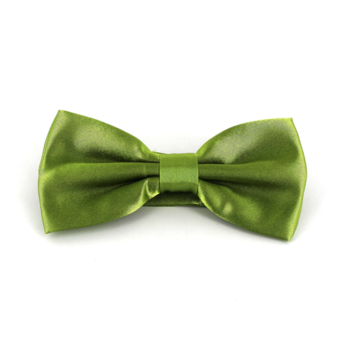 Papillon in Satin Verde Lime liscio