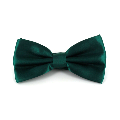 Papillon in Satin Verde Scuro