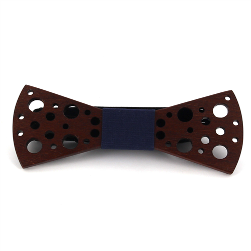 Papillon in Legno con Piccoli Fori