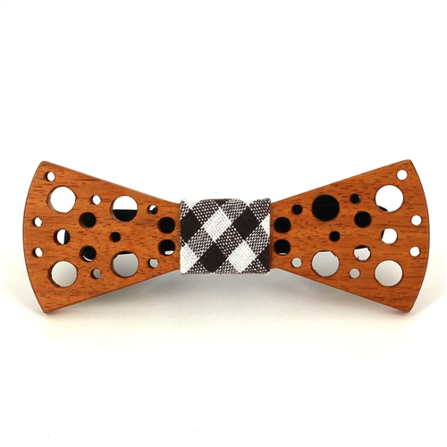 Papillon Legno Buchi Piccoli