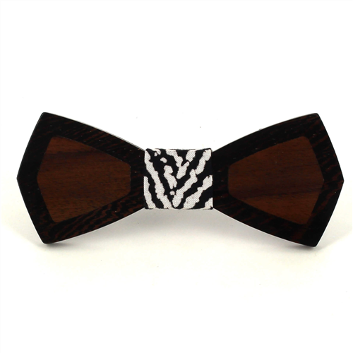 Papillon in Legno Bicolore