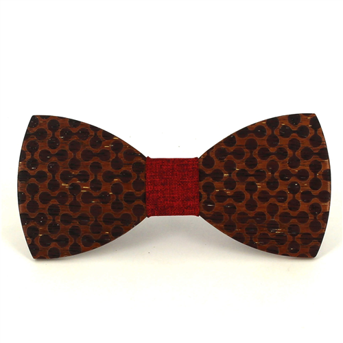 Papillon in Legno a Doppia Sfera