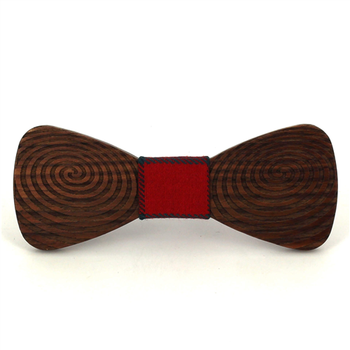 Papillon in Legno a Spirale