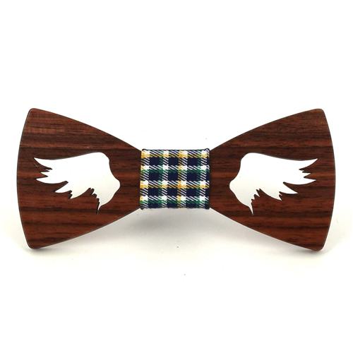 Papillon in Legno Alato Cavo