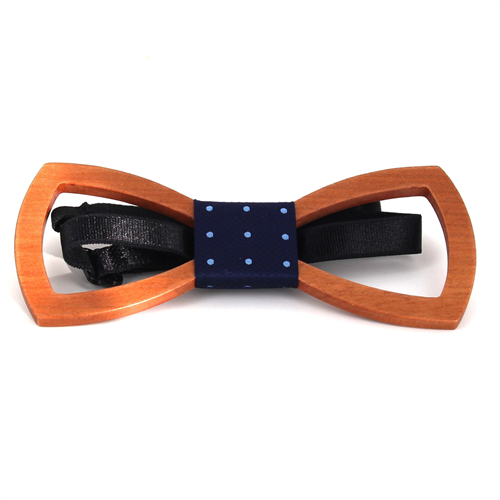 Papillon in Legno Vuoto Arrotondato