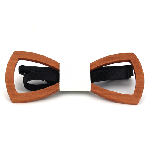 Papillon in Legno Vuoto Arrotondato