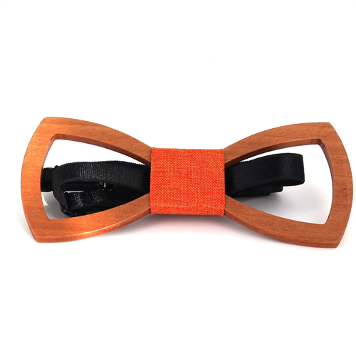 Papillon in Legno Vuoto Arrotondato