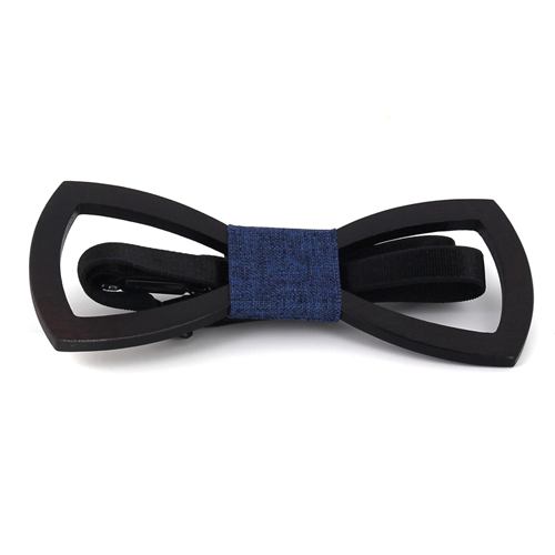 Papillon in Legno Vuoto Arrotondato