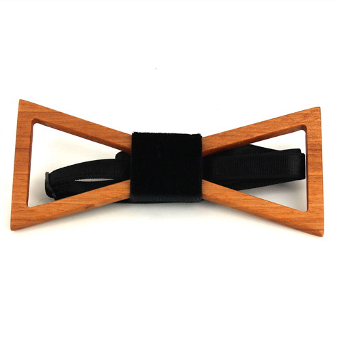Papillon in Legno Vuoto Triangolare